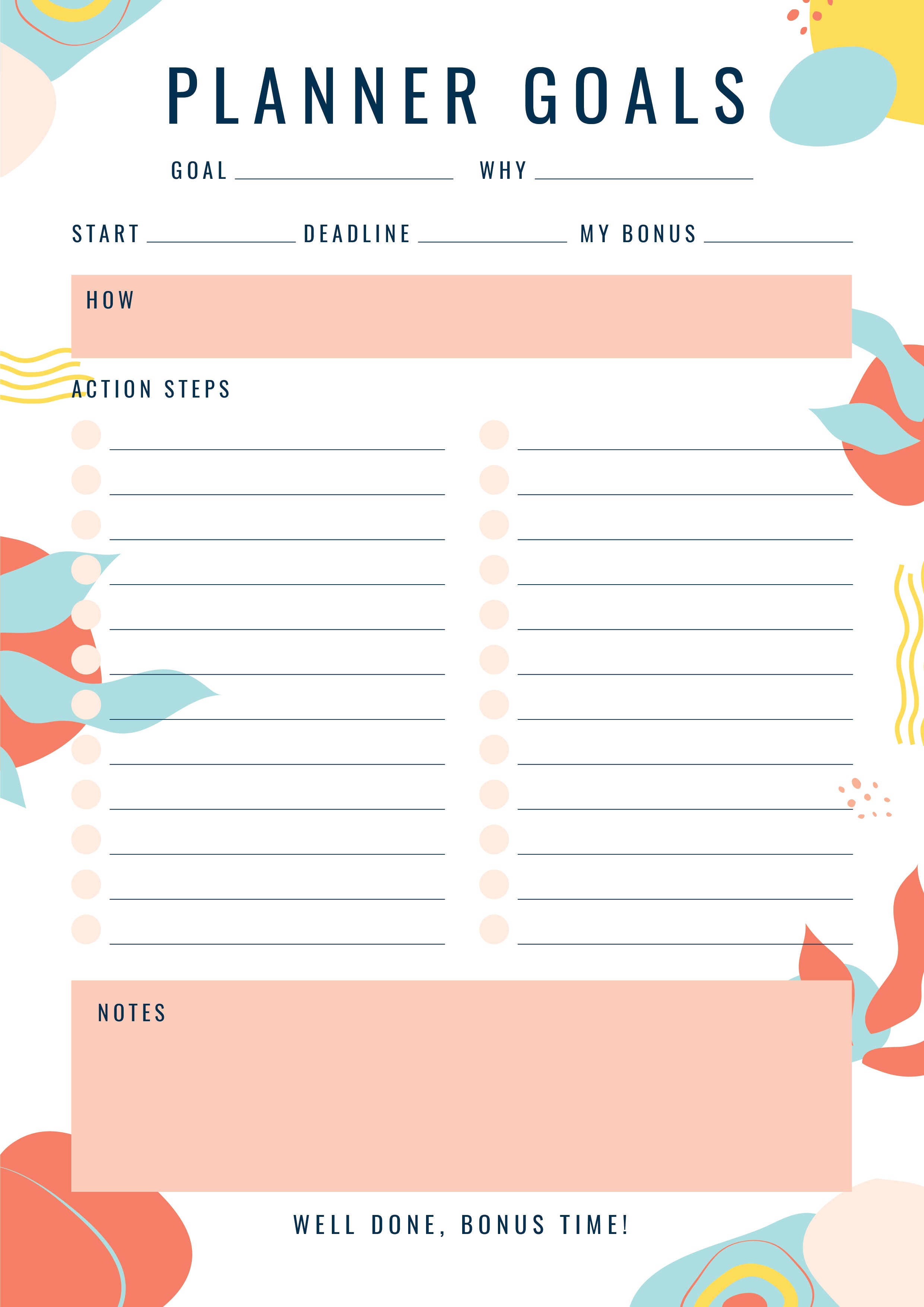 Grind Guide Success Planner – Editable PLR Digital Planner for Entrepreneurs